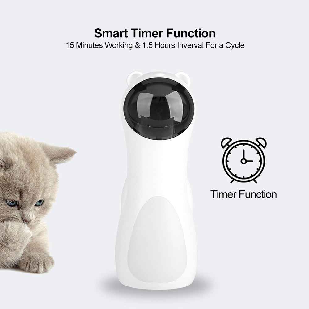 Automatic Laser Cat Toy – Interactive LED Bear Toy