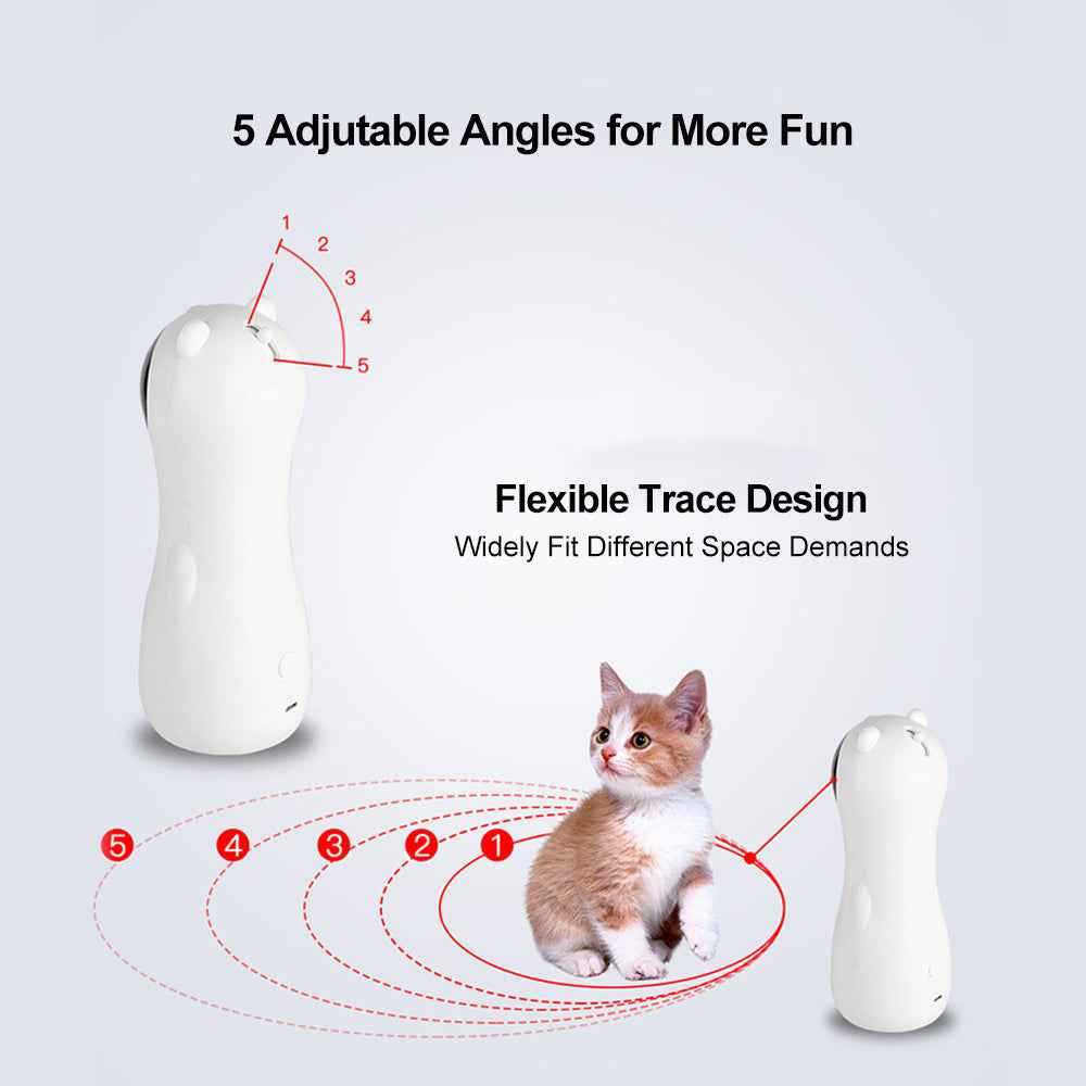 Automatic Laser Cat Toy – Interactive LED Bear Toy