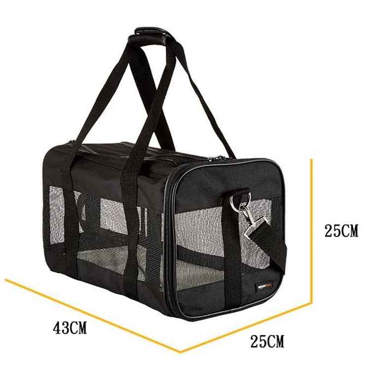 Pet One-shoulder Diagonal Bag Foldable Portable Pet Bag