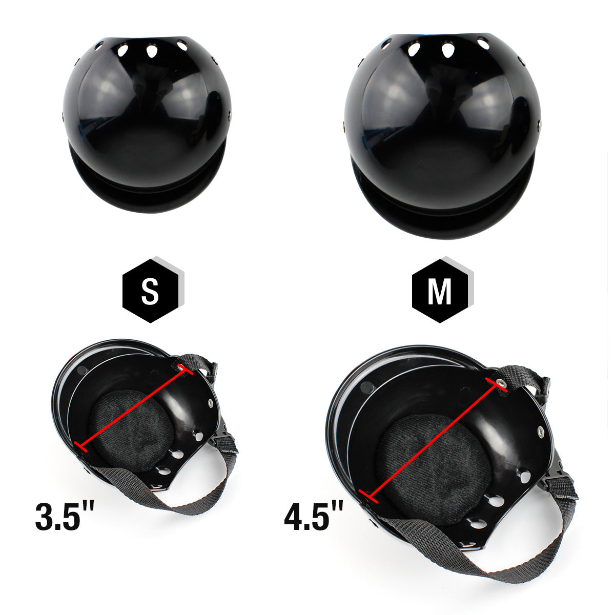 Pet Motorcycle Helmet – Fun Novelty Hat & Headwear Accessory for Dogs & Cats
