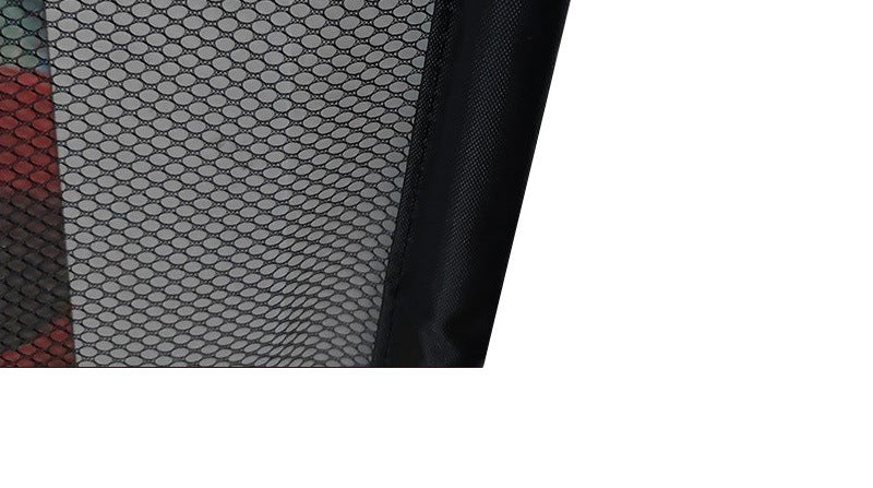 Close-up of the breathable mesh design of the Portable Dog Safety Fence, showcasing its durable nylon material and structure.