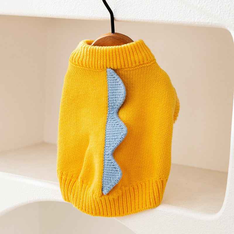 Twisted Knit Dog Sweater
