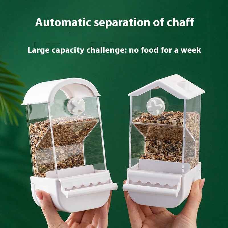 Automatic Parrot Feeder – Food Container & Dispenser for Pet Birds