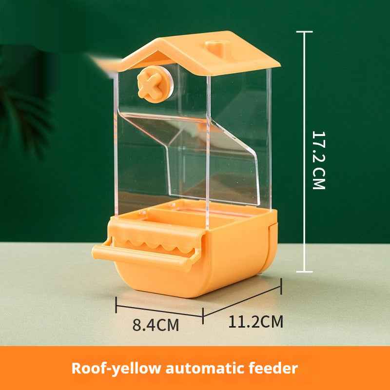 Automatic Parrot Feeder – Food Container & Dispenser for Pet Birds