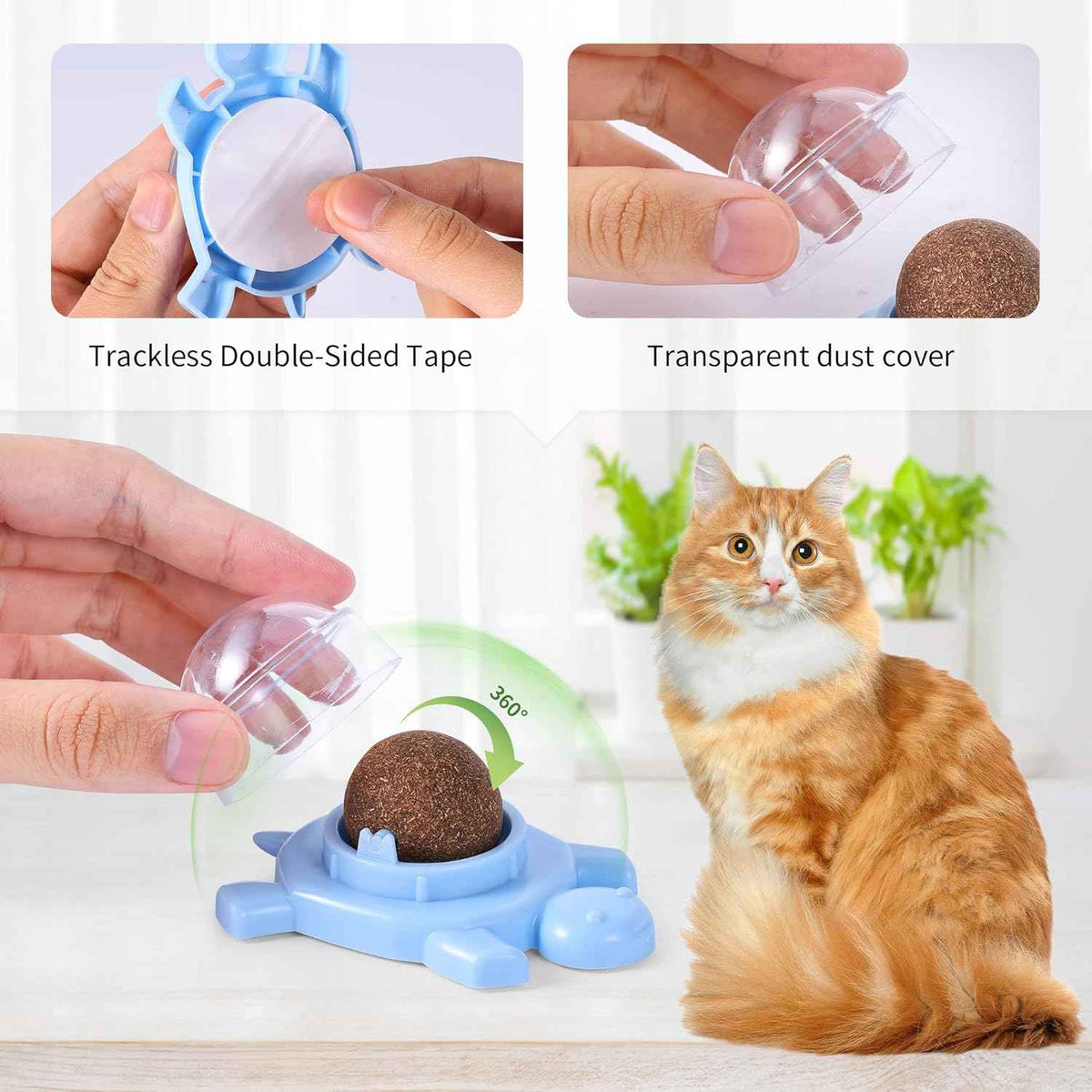Catnip Ball Catnip Balls For Cats Wall Silvervine For Cats Piece Silvervine Catnip Cat Toys For Indoor Cats Edible Cat Nips Organic Ball
