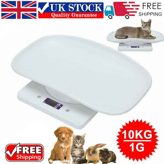 Digital Pet Weighing Scales – LCD 10kg Precision Scale for Cats & Puppies