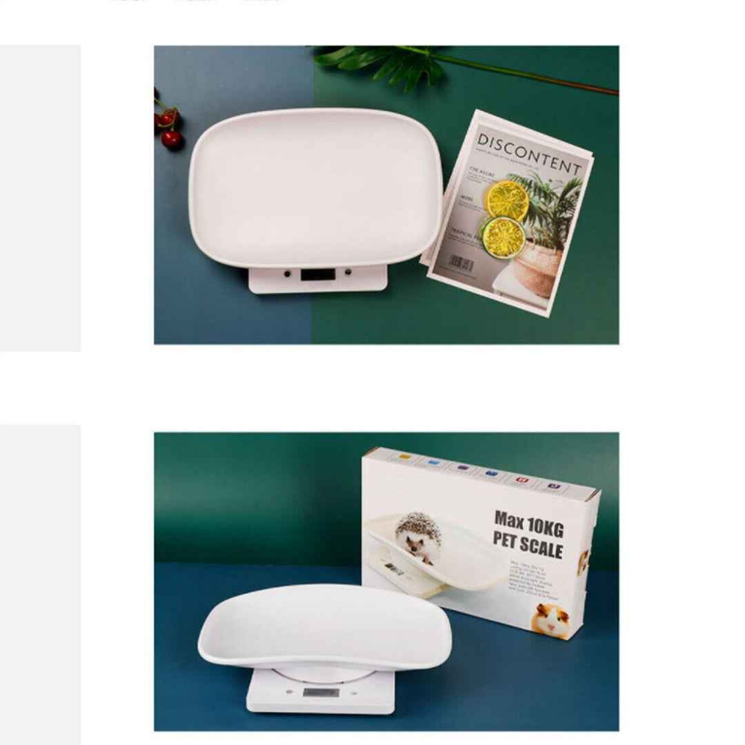 Digital Pet Weighing Scales – LCD 10kg Precision Scale for Cats & Puppies