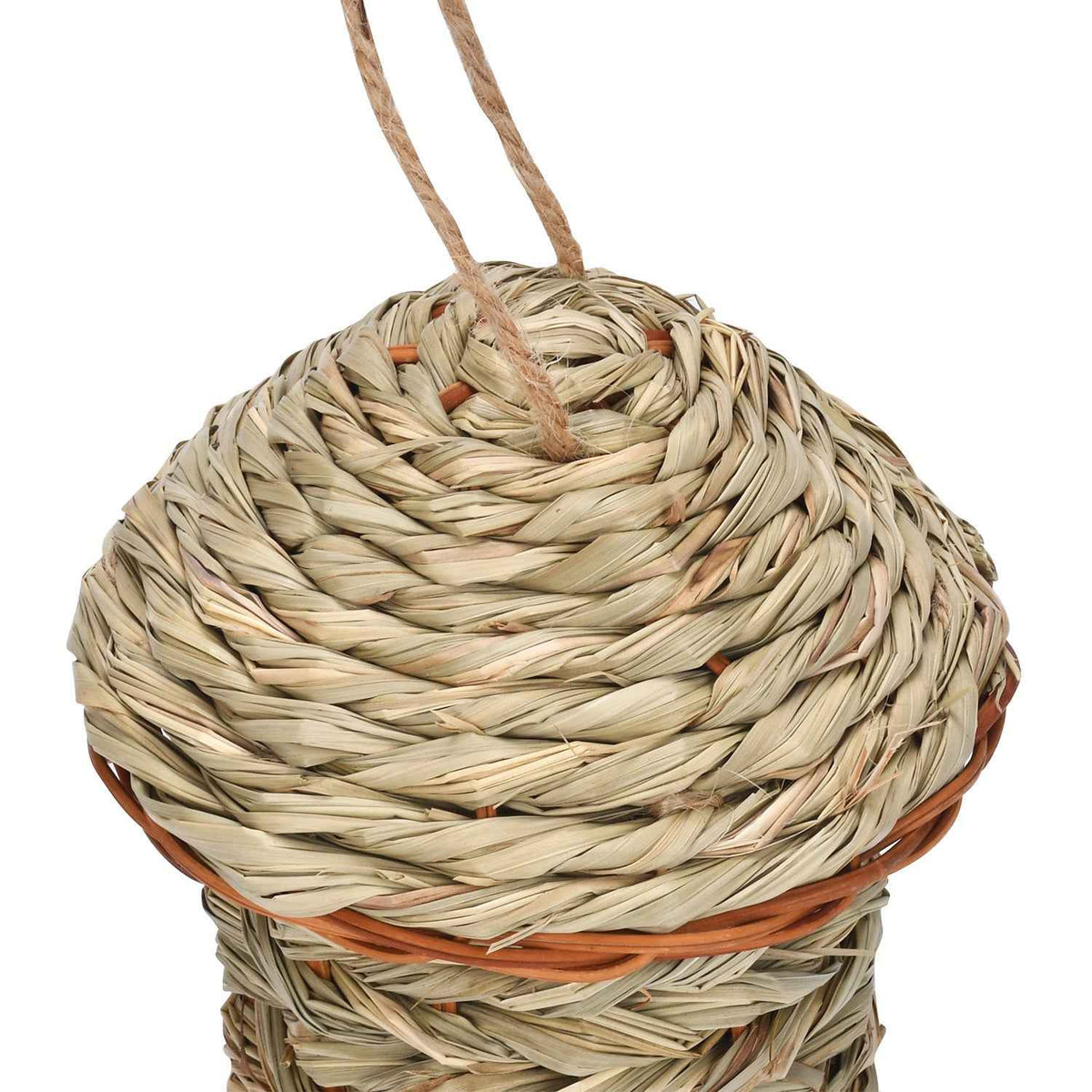 Handmade Straw Bird Nest – Natural Creative Nesting House for Garden Birds