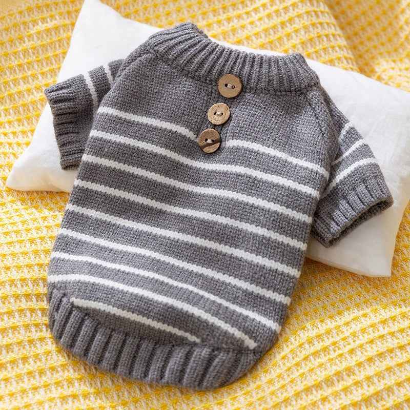 Twisted Knit Dog Sweater