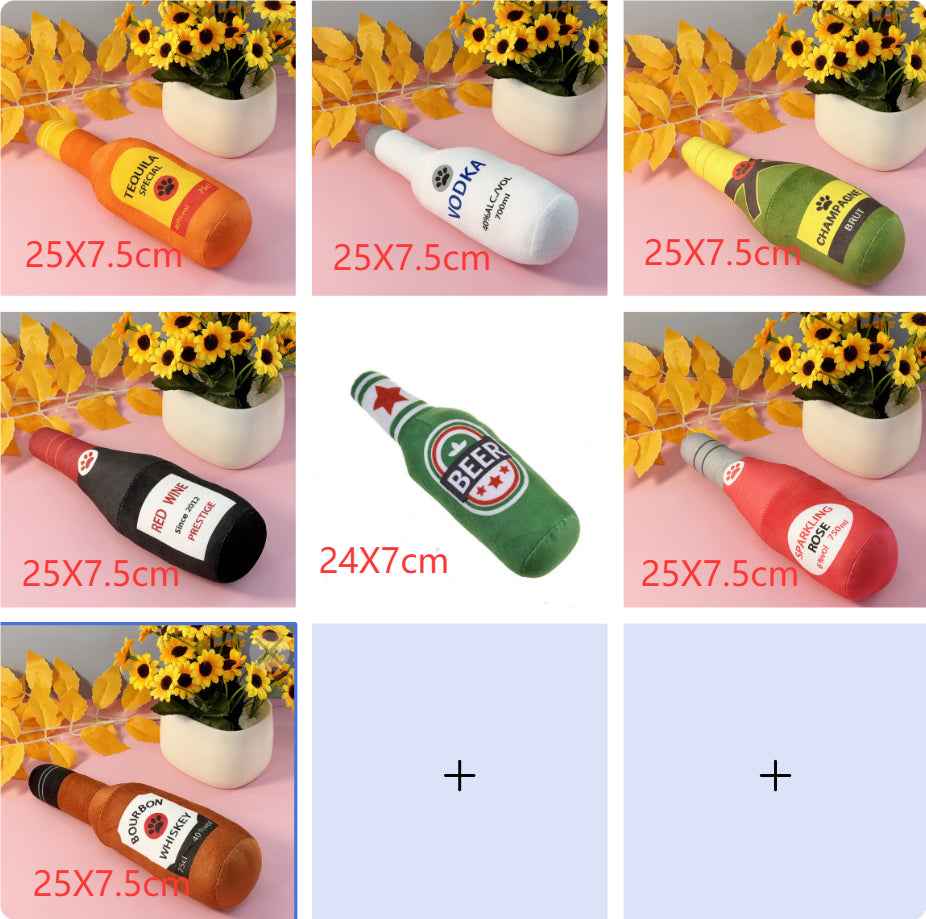 Pet Supplies Wine Bottle Pet Toys