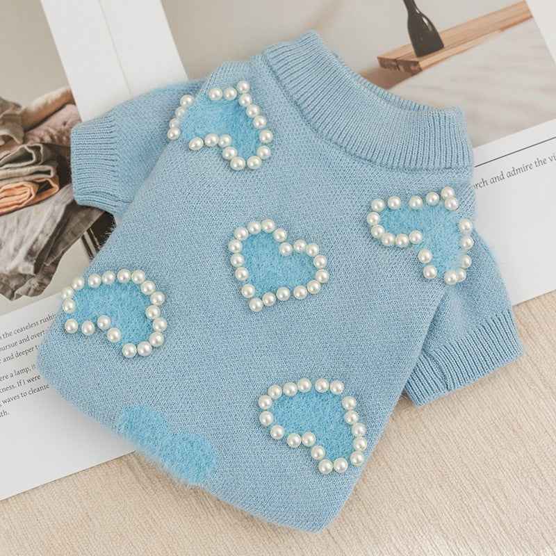 Twisted Knit Dog Sweater