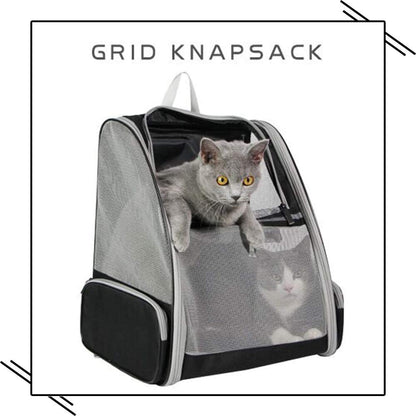 Revolutionary Bubble Backpack Pet Carrier for Cats and Dogs - Stylish Black Design